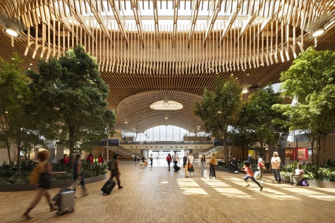 PDX Unveils 215 Billion Terminal Renovation with Oregon Inspired Design